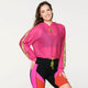 Zumba Forever Mesh Crop Hoodie