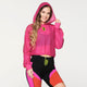 Zumba Forever Mesh Crop Hoodie