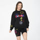 Happy Never Looked Better Oversized Sweatshirt