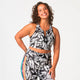 Zumba Tropics Zip Front Bra