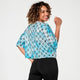 Zumba Fun And Happy Mesh Crop Top