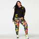 Zumba Dance Long Sleeve Crop Top
