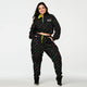 Zumba Happy High Neck Crop Pullover