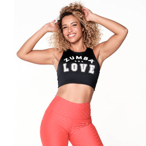 Zumba Love Crop Tank