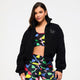Zumba Haus High Neck Sherpa Jacket