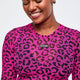 Sizzlin' Long Sleeve Mesh Crop Top