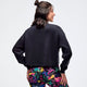 Sizzlin' Long Sleeve Oversized Crop Top