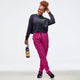 Sizzlin' Long Sleeve Oversized Crop Top