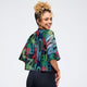 Latin Movement Boxy Dolman Crop Top
