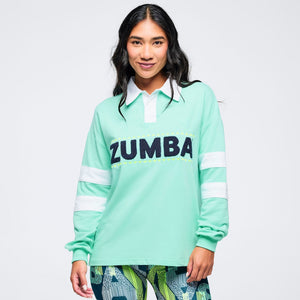 Latin Movement Long Sleeve Polo