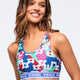 Eastern Flavor Scoop Bra With Elastic Waistband