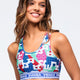 Eastern Flavor Scoop Bra With Elastic Waistband