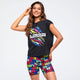 Eastern Flavor Extended Shoulder Loose Tank