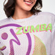 Electric Feel Mesh Boxy Crop Top
