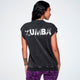 Rock n Roll Loose Top With Mesh - Bold Black