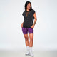 Rock n Roll Loose Top With Mesh - Bold Black