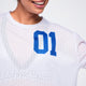 Dale-Z Mesh Boxy Top - Wear It Out White