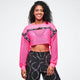 Dale-Z Long Sleeve Crew Neck Crop Top - Gumball