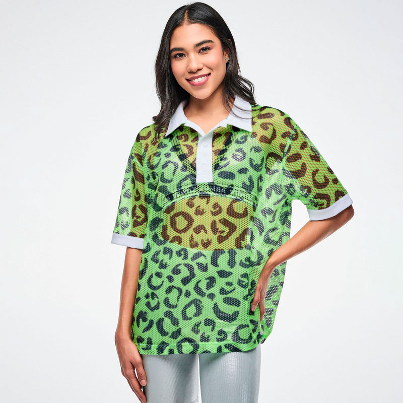 Dale-Z Oversized Mesh Polo