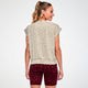 Zumba Modal Printed Sleeveless Sweatshirt