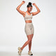 Zumba Z-Lift Scoop Neck Bra - Beige/Tonal