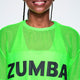 Ultrabright Mesh Boxy Top - Get in Lime