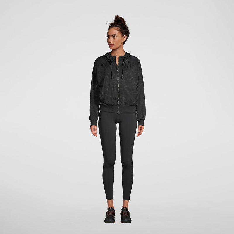 Sheer Zip-Up Jacket