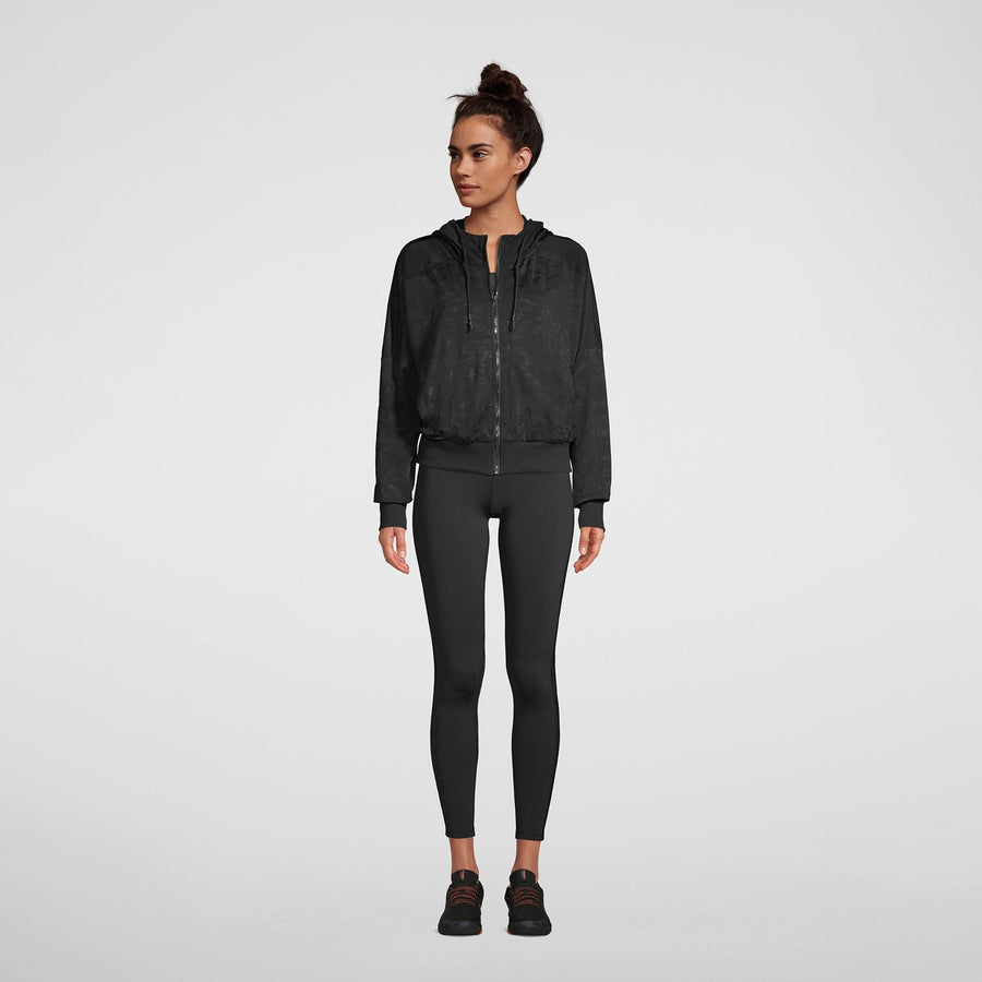 Sheer Zip-Up Jacket