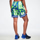 Dale-Z Men's Mesh Shorts - Green/Blue