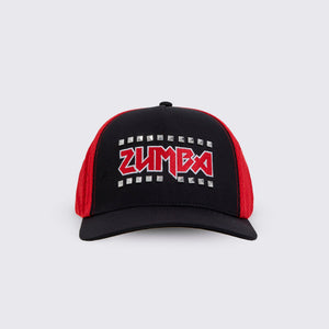 Rock n Roll Curved Brim Mesh Hat - Bold Black