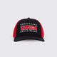Rock n Roll Curved Brim Mesh Hat - Bold Black