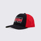 Rock n Roll Curved Brim Mesh Hat - Bold Black