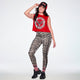 Rock n Roll Curved Brim Mesh Hat - Bold Black