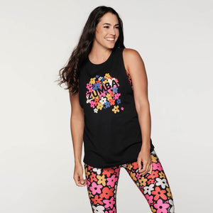 You in Bloom Muscle Tank