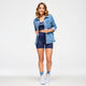 Blue Jean Long Denim Jacket