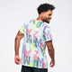 Latin Movement Unisex Crew Neck Tee - White/Blue