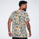Wildbeat Unisex Crew Neck Tee - Tan/Black