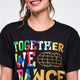 Worldwide Unisex Crew Neck Tee - Black