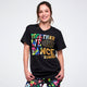 Worldwide Unisex Crew Neck Tee - Black