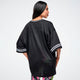 Dale-Z Oversized Sports Jersey - Bold Black