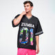 Dale-Z Oversized Sports Jersey - Bold Black