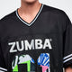 Dale-Z Oversized Sports Jersey - Bold Black
